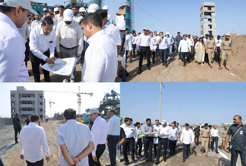 Dy. C.M. Gujarat Mr. Harsh Sanghvi pays a visit to multi-specialty hospital